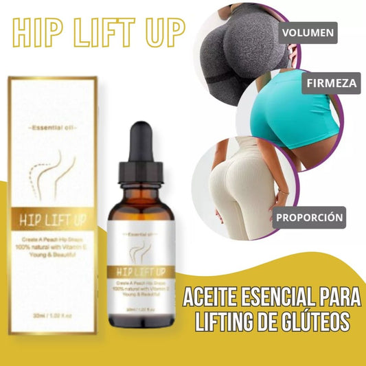 HIP LIFT UP™ - Aceite Reafirmante de Glúteos Premium 💯